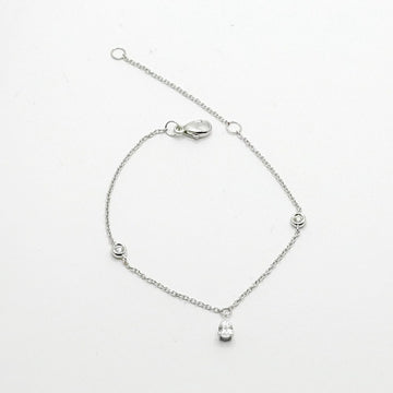 0.35 Ctw Lab Grown Chain Bracelet